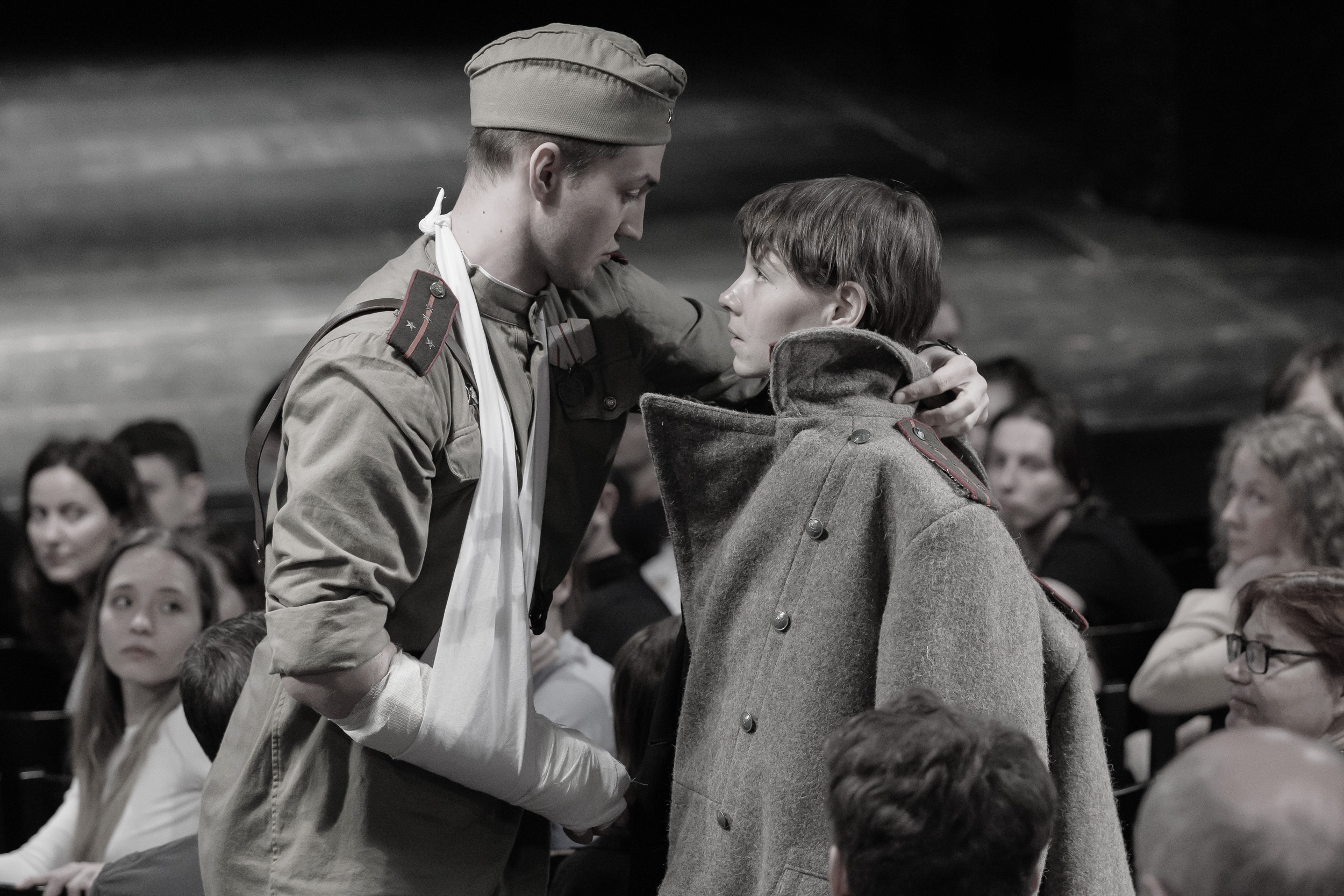 В родном городе